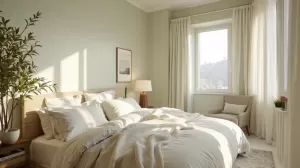 modne tapety do sypialni