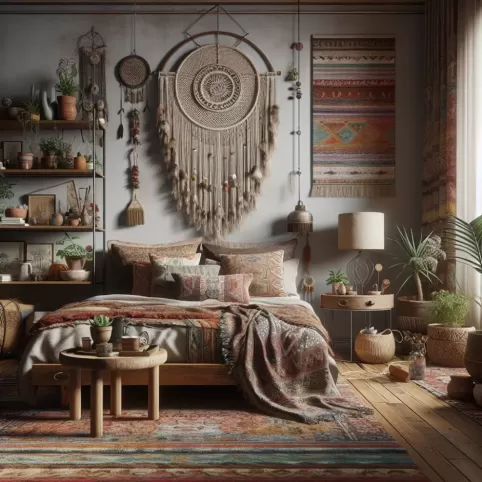 Sypialnia W Stylu Boho