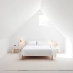 Sypialnia ze skosami jak pomalować